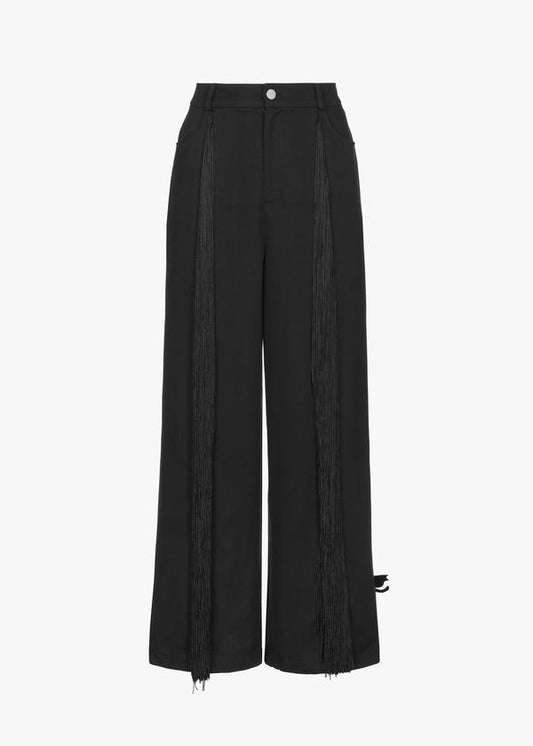 Fringe Tencel Trousers