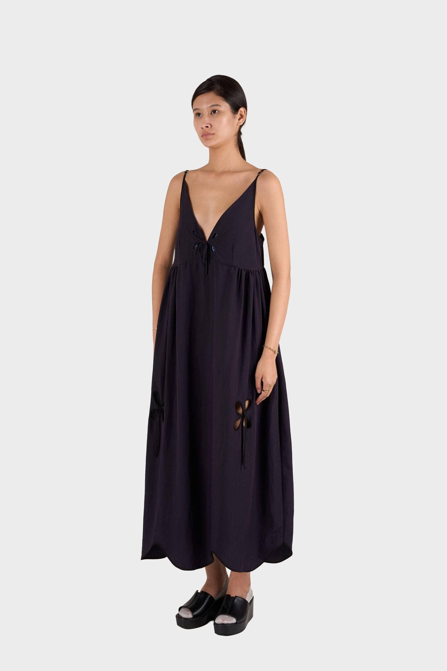 petal chemise sundress