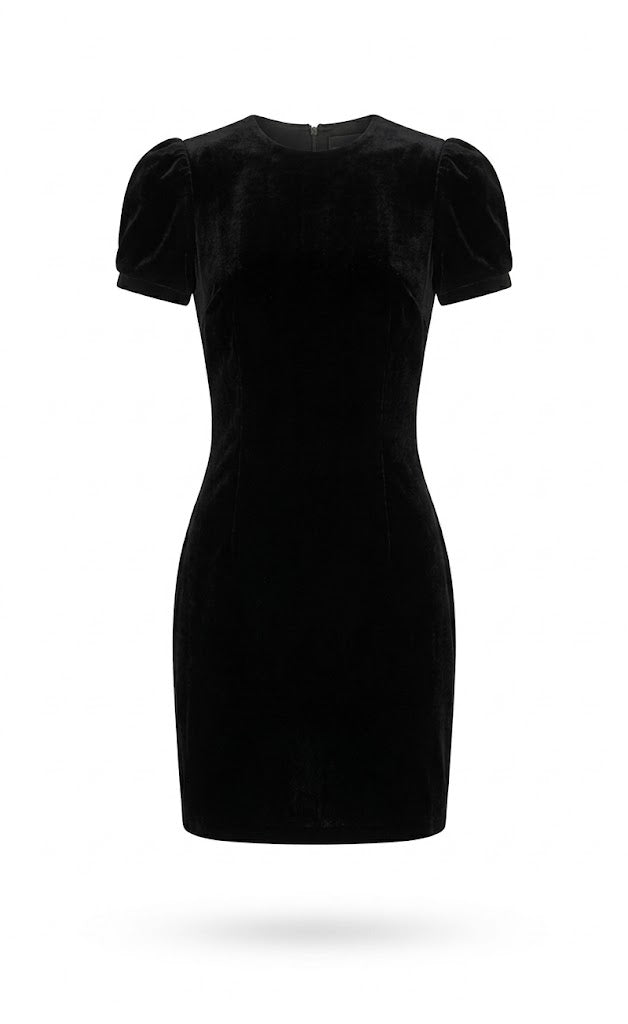 VELVET MINI DRESS