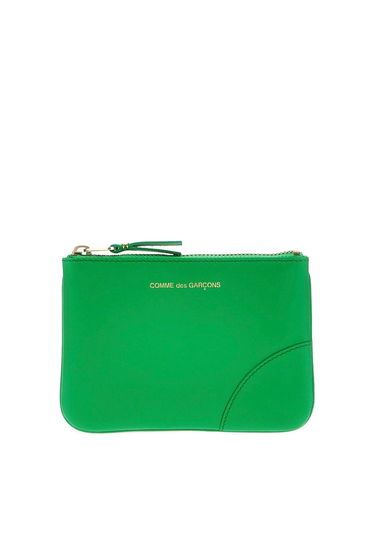 Medium Leather Puoch Green