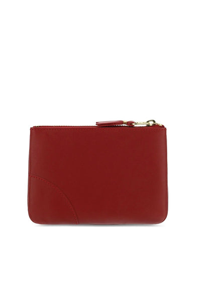 Medium Leather Puoch Burgundy
