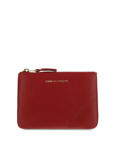 Medium Leather Puoch Burgundy