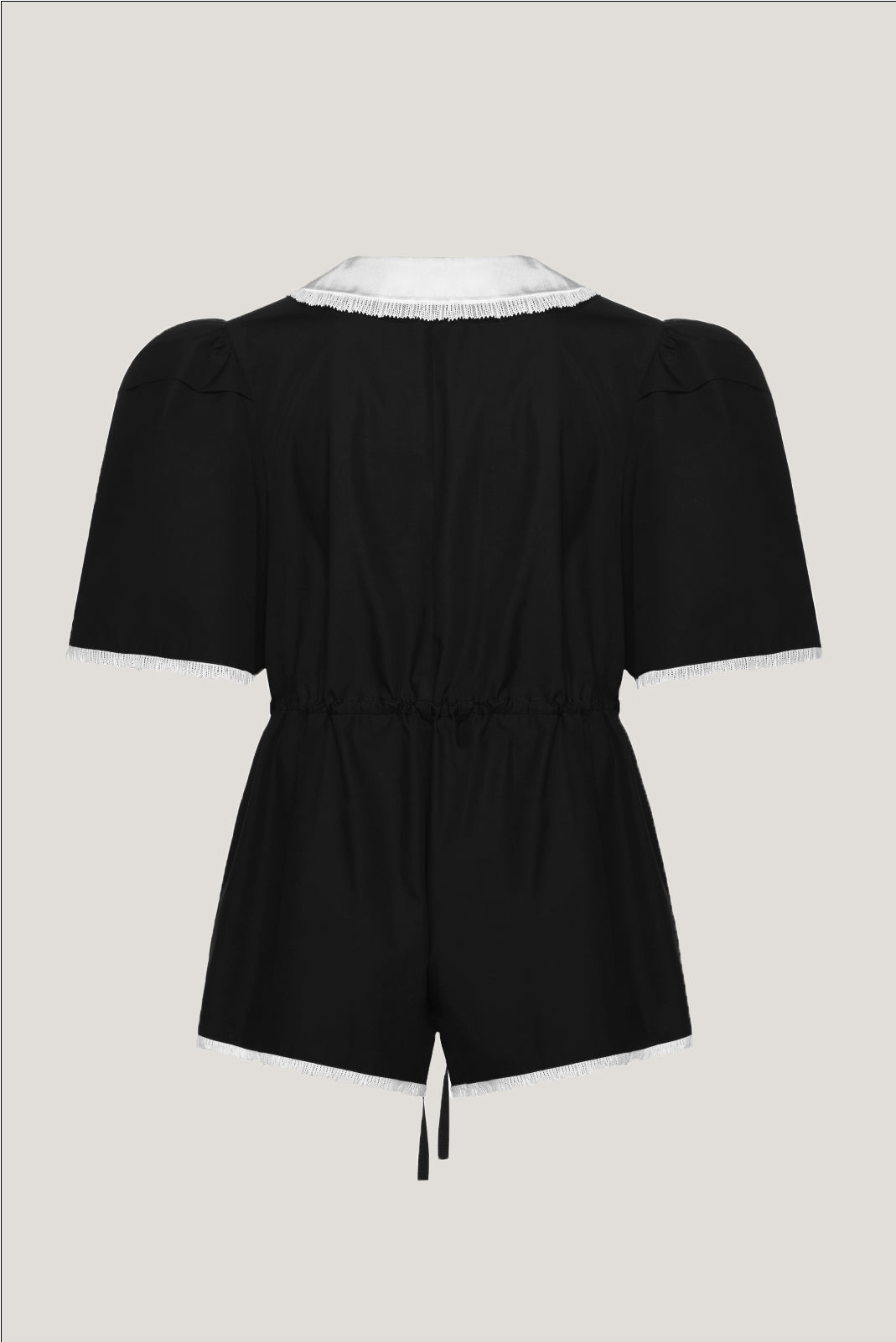 BELTED BABYDOLL PLAYSUIT