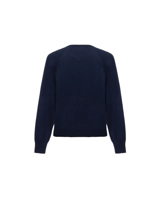 Men's cashmere knit crewneck