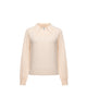 Cashmere knit polo