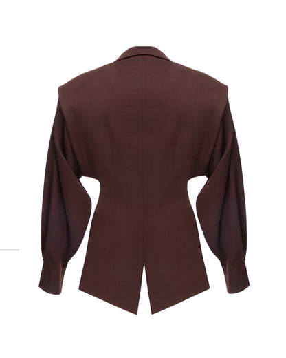 Burgundy Blazer