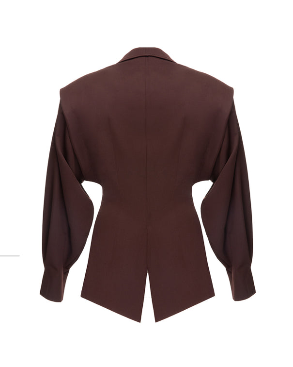 Burgundy Blazer