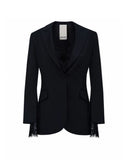 Blazer With Lace