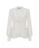 Blazer With Lace
