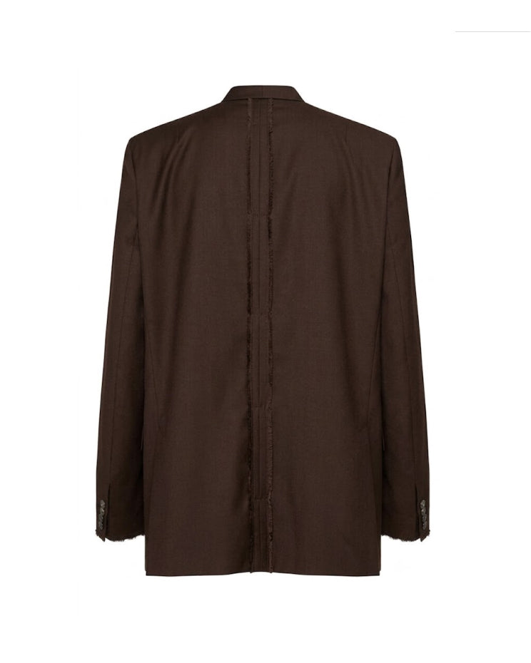 Oversize Blazer With Hooked Buttons
