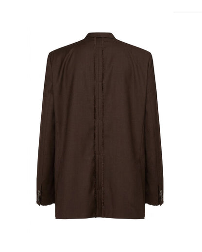 Oversize Blazer With Hooked Buttons