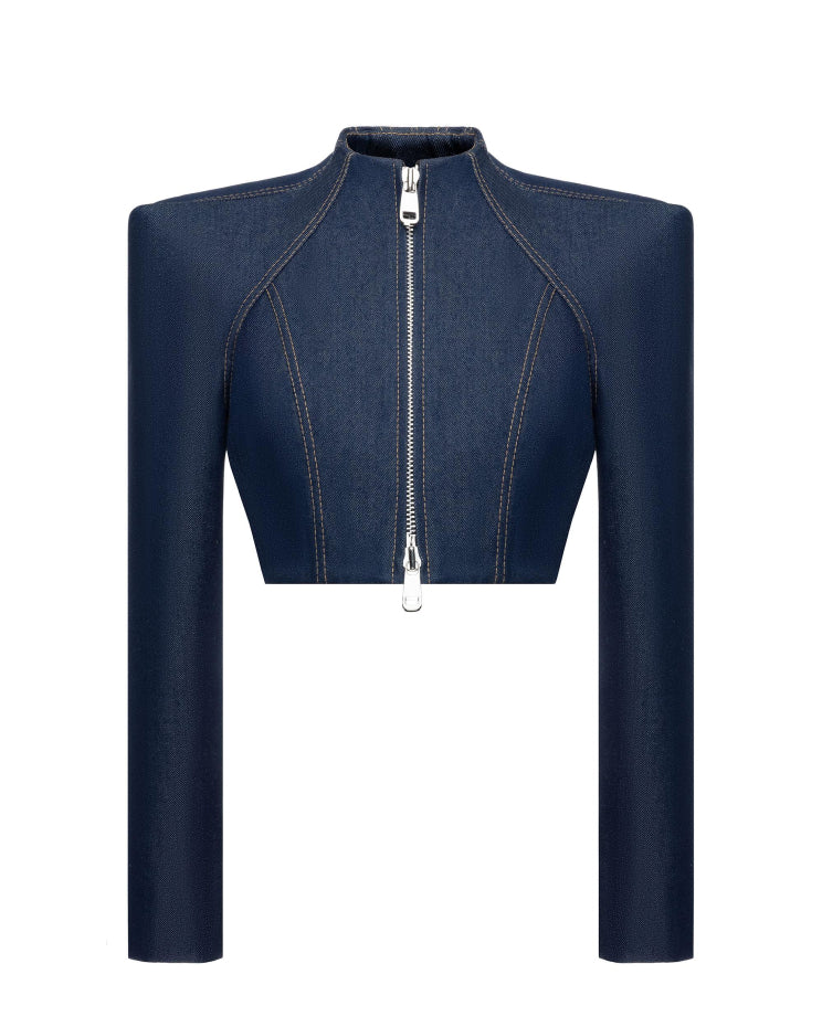 Crop Box Jacket