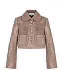 Wool "Houdstooth" Jacket