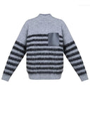 Striped Alpaca Sweater