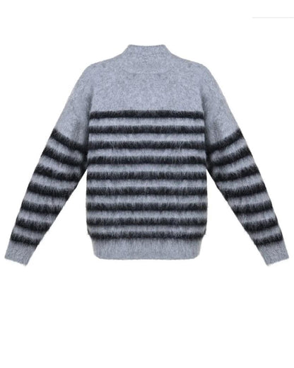 Striped Alpaca Sweater