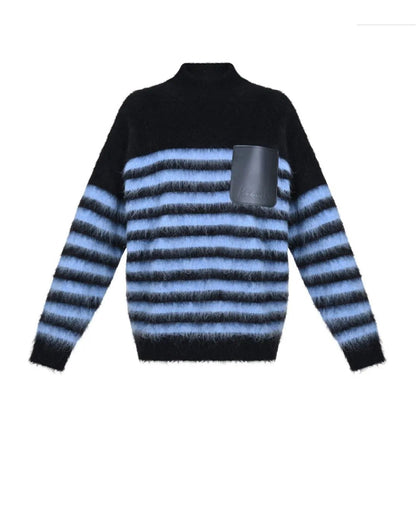 Striped Alpaca Sweater