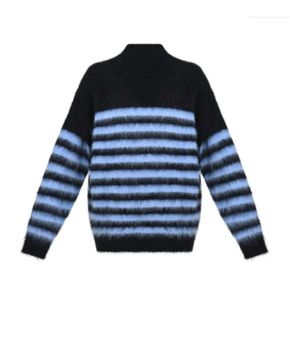 Striped Alpaca Sweater