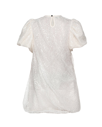 Sequined Bubble Mini Dress