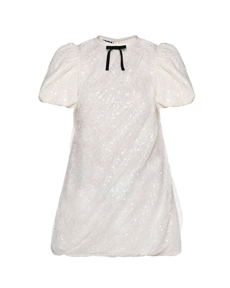 Sequined Bubble Mini Dress