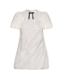 Sequined Bubble Mini Dress