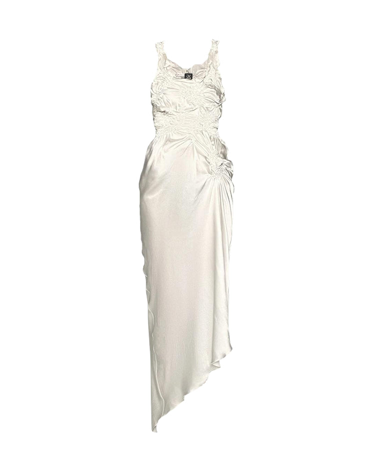 Markiza Paisley Silk Dress