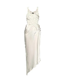 Markiza Paisley Silk Dress
