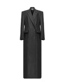 Grey Cashmere Coat