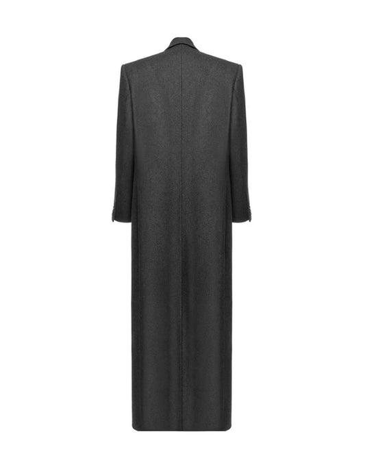 Grey Cashmere Coat