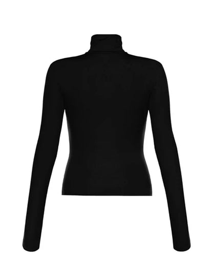 Pierced Turtleneck