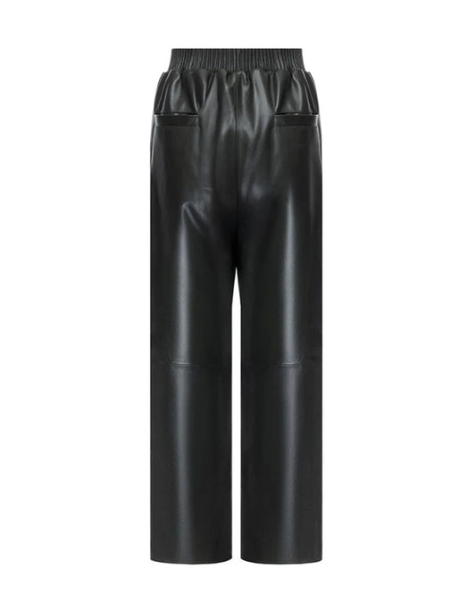 Green Leather Pants