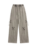 Ash Gray Petal Pants