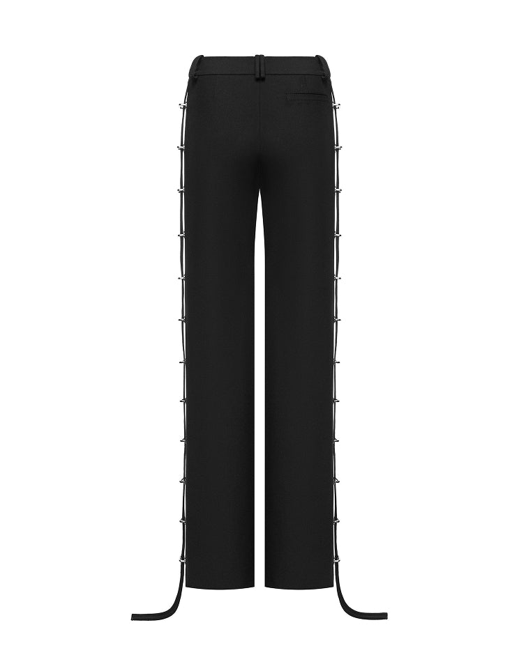Metal Detail Pants