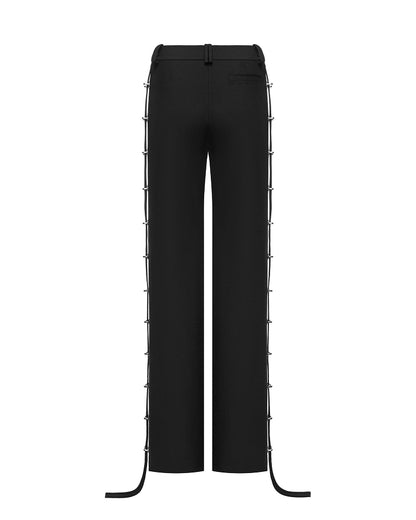 Metal Detail Pants