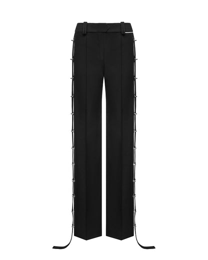 Metal Detail Pants