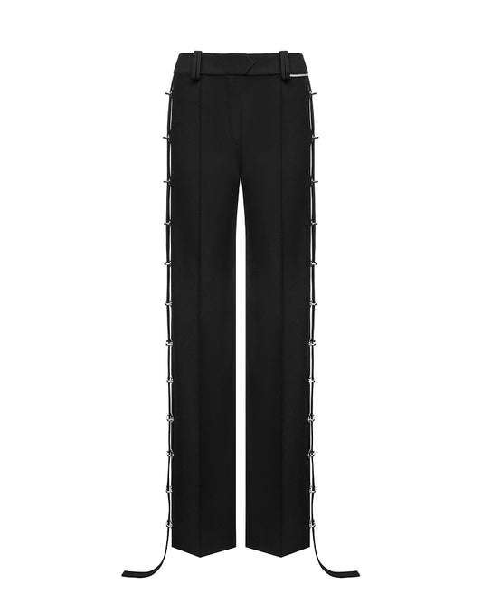 Metal Detail Pants