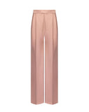 The Pleated Wide Leg Trouser in Dusty Rose