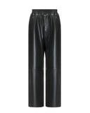 Green Leather Pants