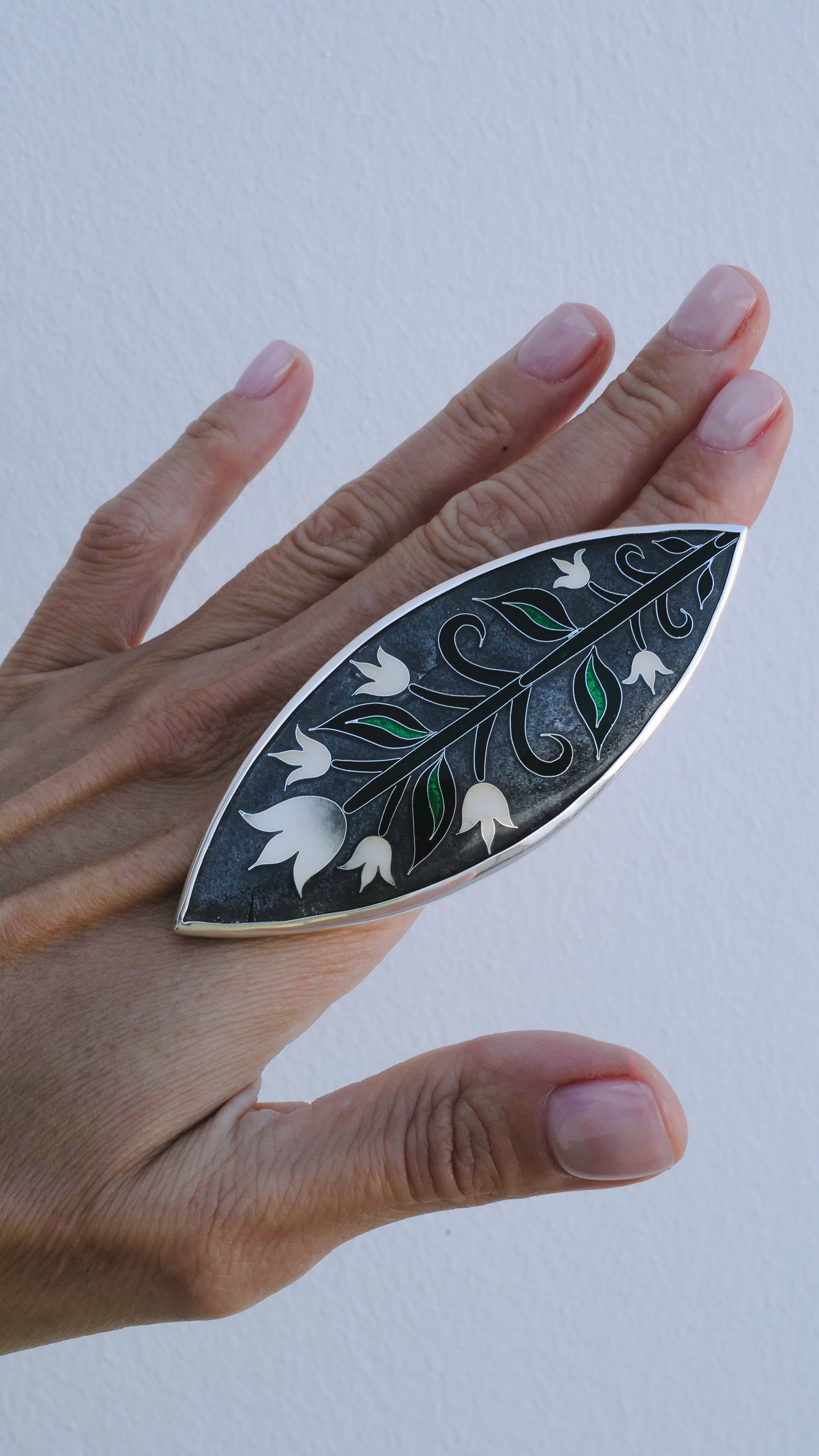 Midnight bloom ring