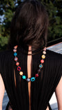 Lili Archive Long Necklace in Multi Colour