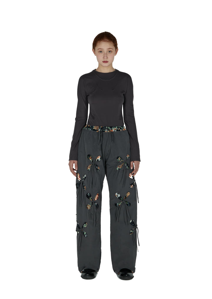 GREY PETAL TRACK PANTS – IERI STORE