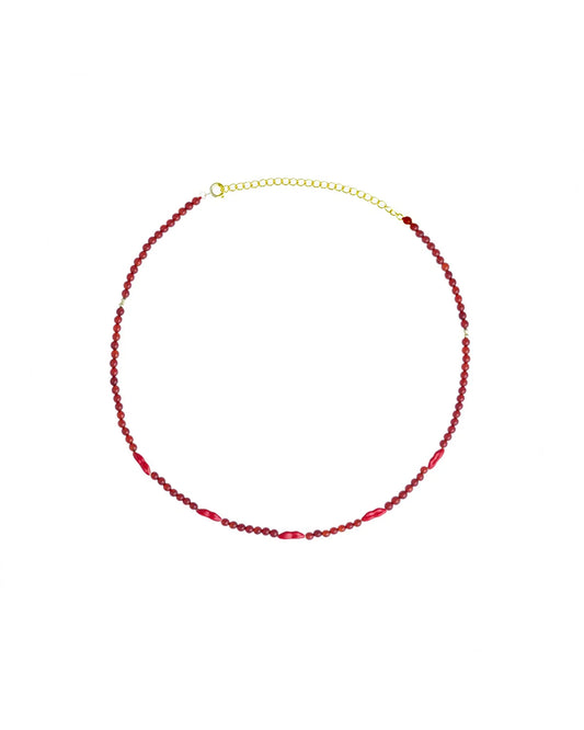 Agate Kiss Me Necklace