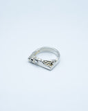 Ring Cliff w Mossanite