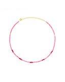Coral Kiss Me Necklace