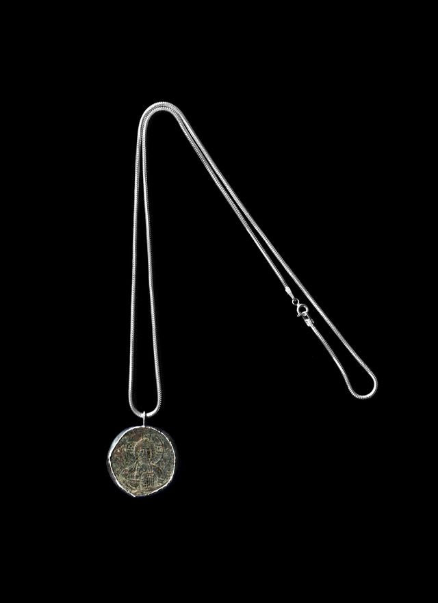 Constantine X Doukas ( 1059 - 1067 ) Byzantine bronze coin from XI Century