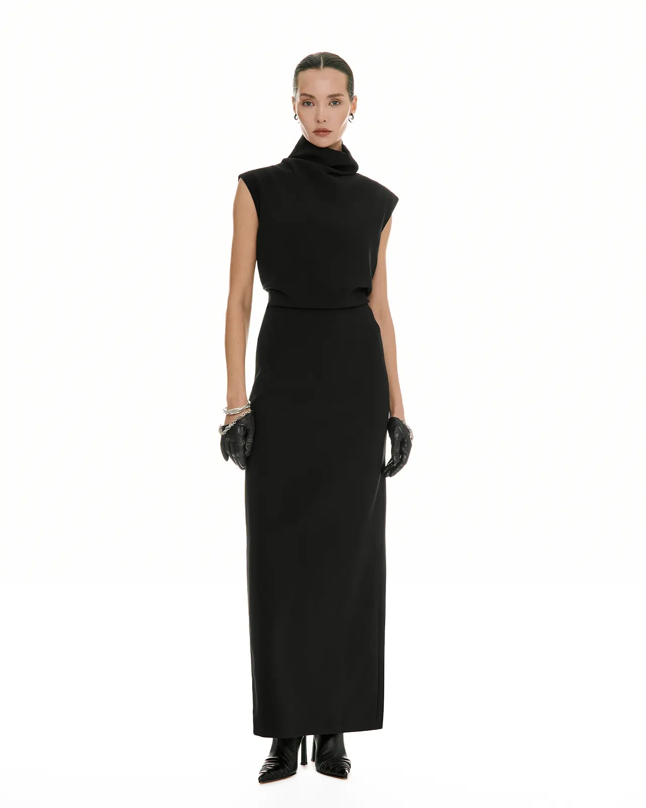Black long dress