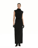 Black long dress