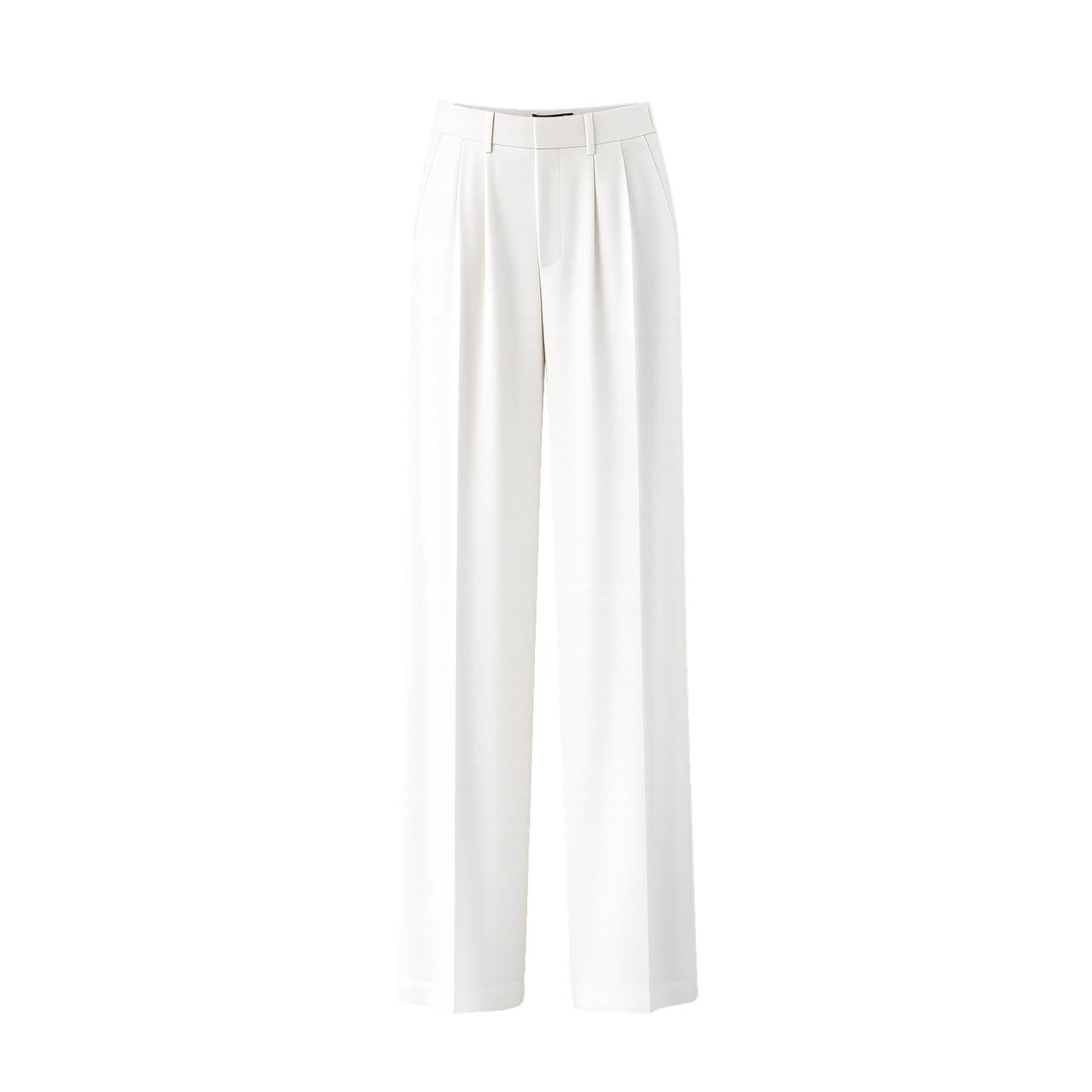 White canvas trousers
