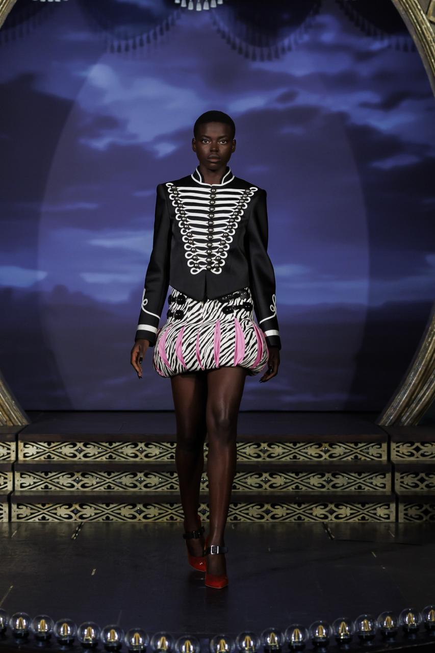 EMBELLISHED CADET JACKET