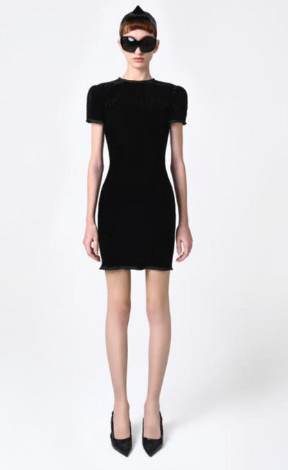 Velvet Mini Dress