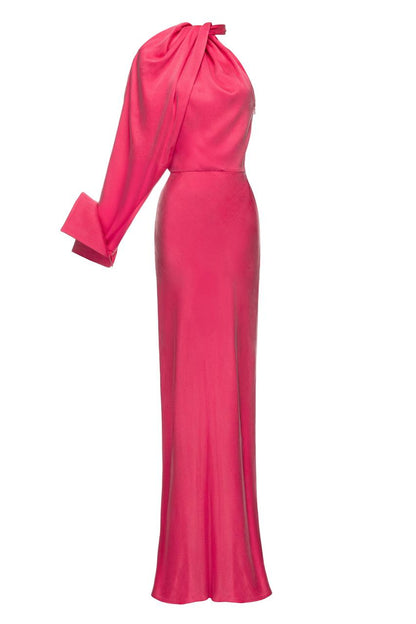 Off-Shoulder Drape Dress